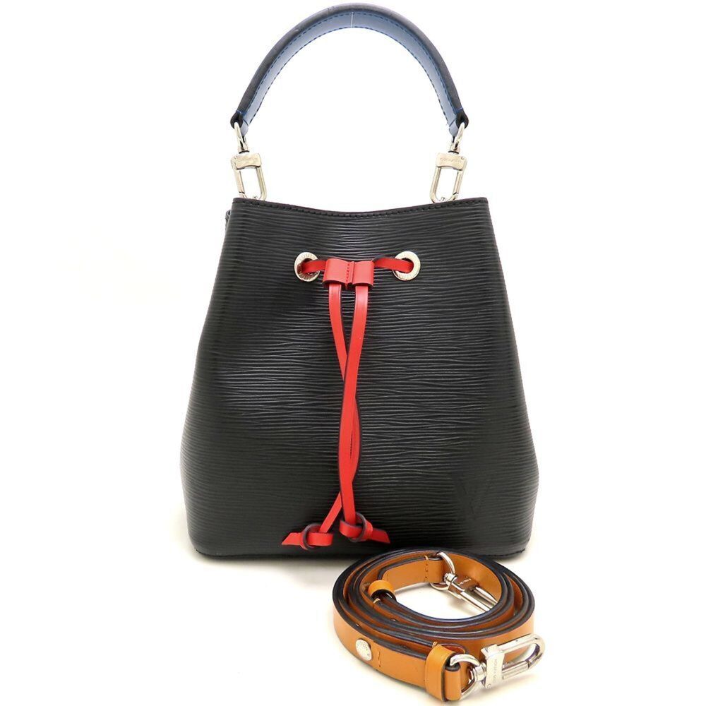 LOUIS VUITTON Epi Neo Noe BB M52853 Shoulder Bag, Noir Saffron, Women's 353519